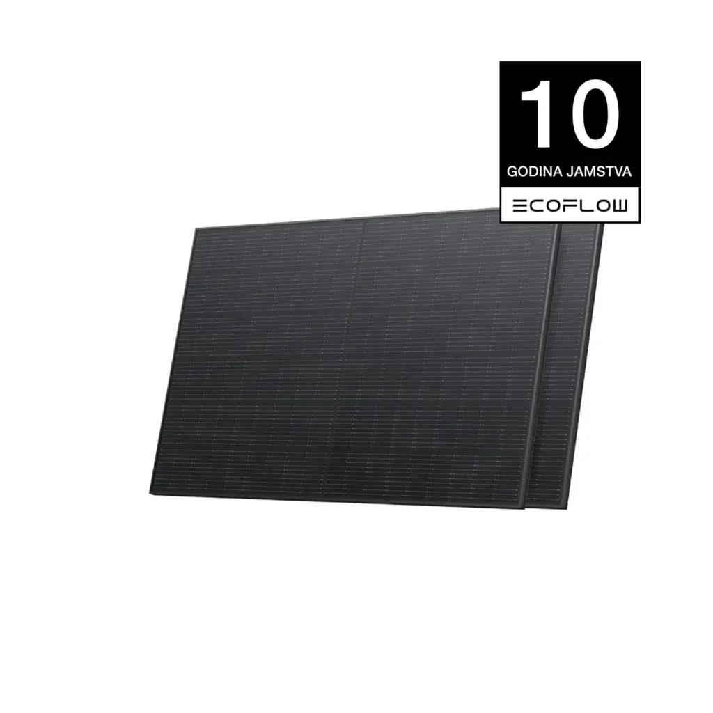 EcoFlow 400W Rigid Solar Panel (2 pieces) 10 Year Warranty