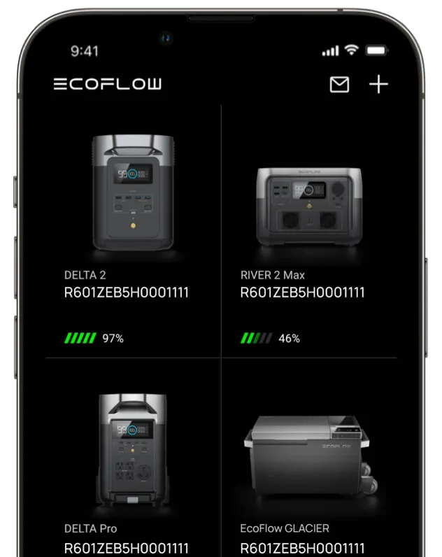 EcoFlow Aplikacija